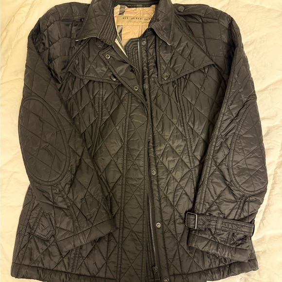 Burberry Quilted Women’s Jacket Black Size Large